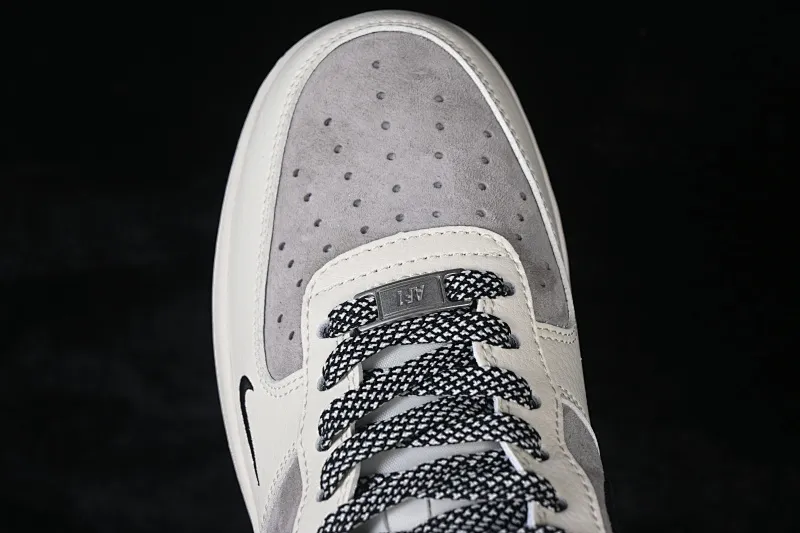 All categories Nk Air Force 1 Air Force series Nk Air Force 1 Low Air Force low-top Nike Air Force 1'07 Low Stussy co-branded white gray black Air Force 1 low-top casual sneakers XD9314-617